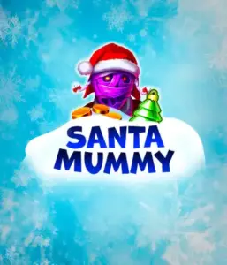  Откройте для себя уникальный слот "Santa Mummy" от Belatra, где Санта-мумия добавляет веселья в праздники. На изображении представлена мумия, одетая в костюм Санты, окруженная снежными хлопьями. Она приносит новогоднее веселье и радость. Название игры "Santa Mummy" изображено крупными белыми буквами на снежном фоне.